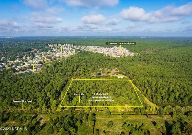 Photo 2 of Land for sale at 1501 Crooked Pine Rd, Wilmington, NC 28411 | MLS# 100583225 | Listing updated on 2026-09-14