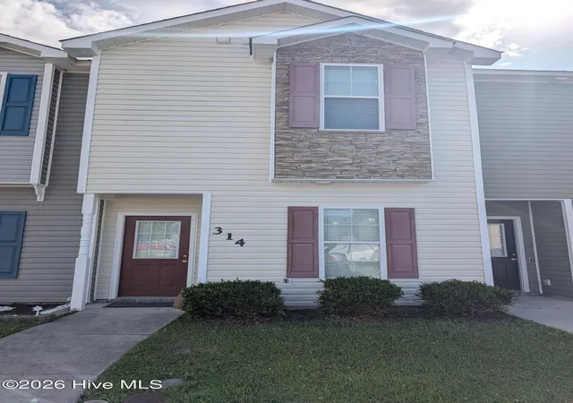 Photo 1 of Townhouse for sale at 314 Glenhaven Ln, Jacksonville, NC 28546 | MLS# 100579287 | Listing updated on 2026-08-28