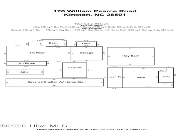 75th image of 170 William Pearce Rd, Kinston, NC 28501 | MLS# 100583589