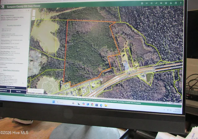 Photo 1 of Land for sale at 3180 Roseboro Hwy, Clinton, NC 28328 | MLS# 100585473 | Listing updated on 2026-08-19