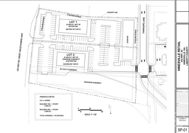 1st image of Lot 2 W Oglethorpe Hwy, Hinesville, GA 31313 | MLS# SA348349