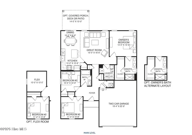 Photo 2 of Single family home for sale at 123 Sweet Clover Wy, Greenville, NC 27834 | MLS# 100599860 | Listing updated on 2026-09-21