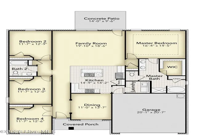 Photo 4 of Single family home for sale at 502 S Carey St #Lot 59, La Grange, NC 28551 | MLS# 100594974 | Listing updated on 2026-09-20