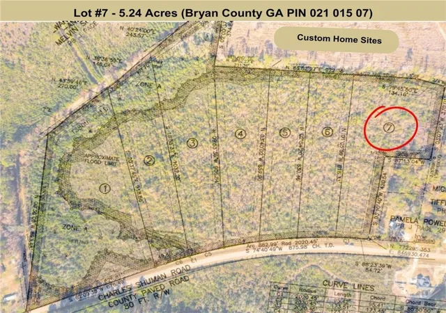 Homes for sale in Pembroke, GA | Lot 7 Charles Shuman Rd, Pembroke, GA 31321 | MLS# SA340264