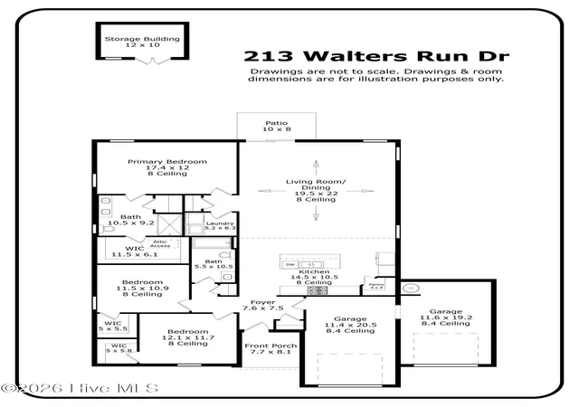 Photo 5 of Single family home for sale at 213 Walters Run Dr, Raeford, NC 28376 | MLS# 100577179 | Listing updated on 2026-08-21