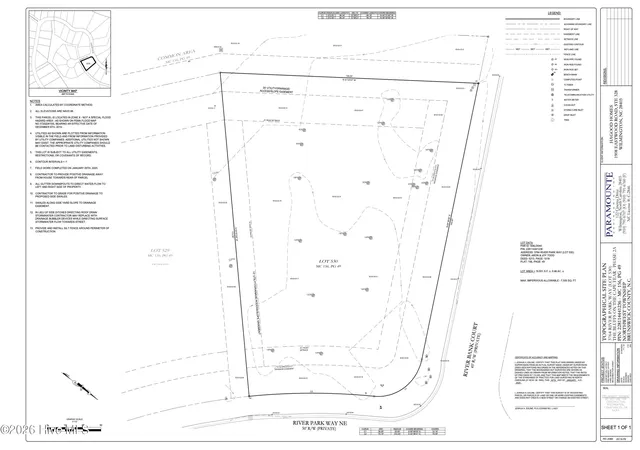 Photo 3 of Land for sale at 3764 River Park Way NE, Leland, NC 28451 | MLS# 100555824 | Listing updated on 2026-07-01