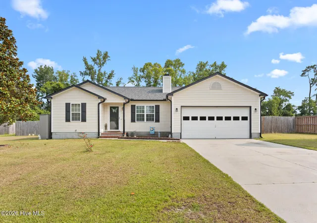 Photo 1 of Single family home for sale at 110 Pear Tree Ln, Richlands, NC 28574 | MLS# 100590578 | Listing updated on 2026-09-14