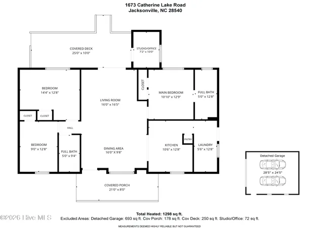 Photo 2 of Manufactured home for sale at 1673 Catherine Lake Rd, Jacksonville, NC 28540 | MLS# 100600183 | Listing updated on 2026-09-27