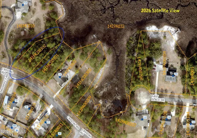 Photo 3 of Land for sale at Lot 4 Crystal Rd, Southport, NC 28461 | MLS# 100595835 | Listing updated on 2026-08-18