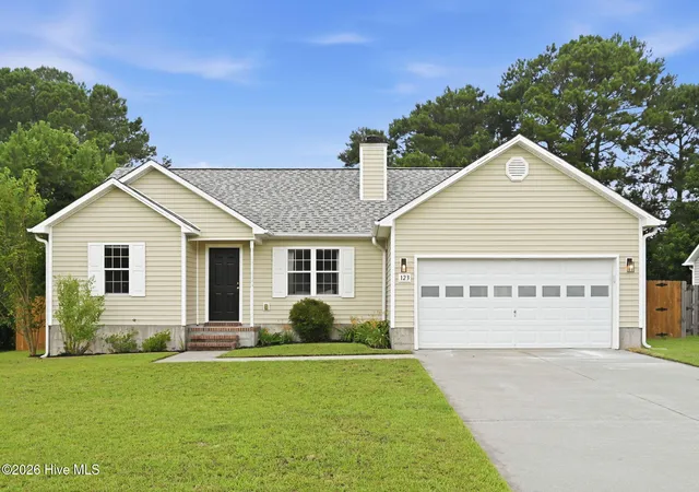 Photo 1 of Single family home for sale at 123 Lawndale Ln, Sneads Ferry, NC 28460 | MLS# 100590752 | Listing updated on 2026-09-14