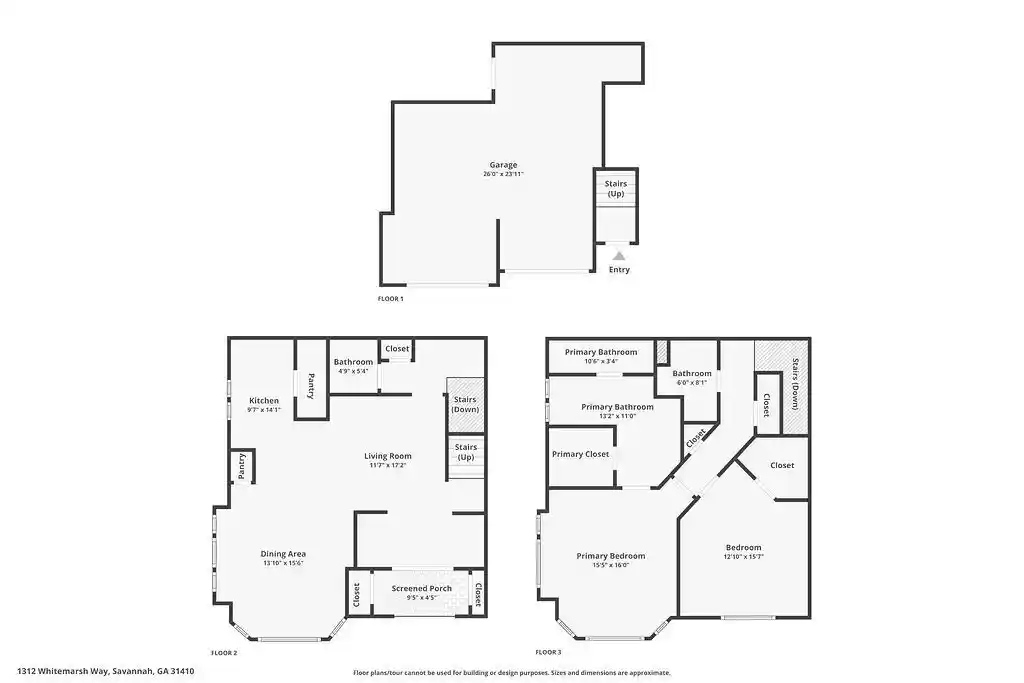 Listing Photo 2 - Condo for sale in 1312 Whitemarsh Wy located at 1312 Whitemarsh Wy, Savannah, GA 31410 - Unit 1312 Whitemarsh Way
