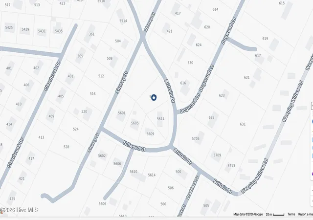 Photo 2 of Land for sale at 5610 Brittain Dr, Wilmington, NC 28409 | MLS# 100567496 | Listing updated on 2026-09-15