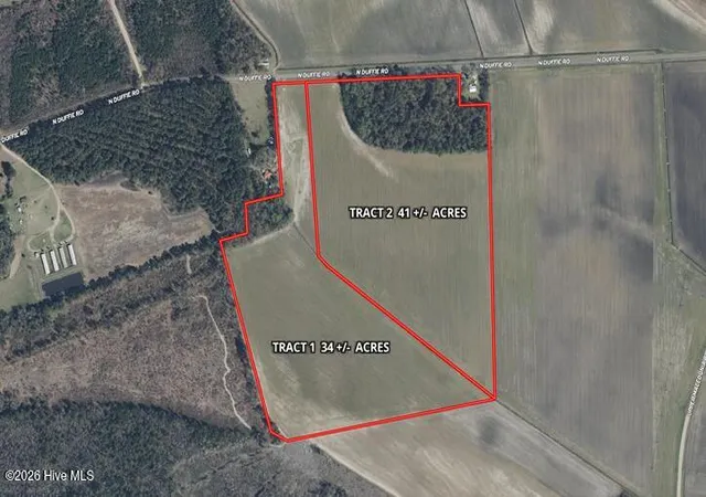Photo 2 of Land for sale at Tbd N Duffie Rd, Red Springs, NC 28377 | MLS# 100580501 | Listing updated on 2026-08-18