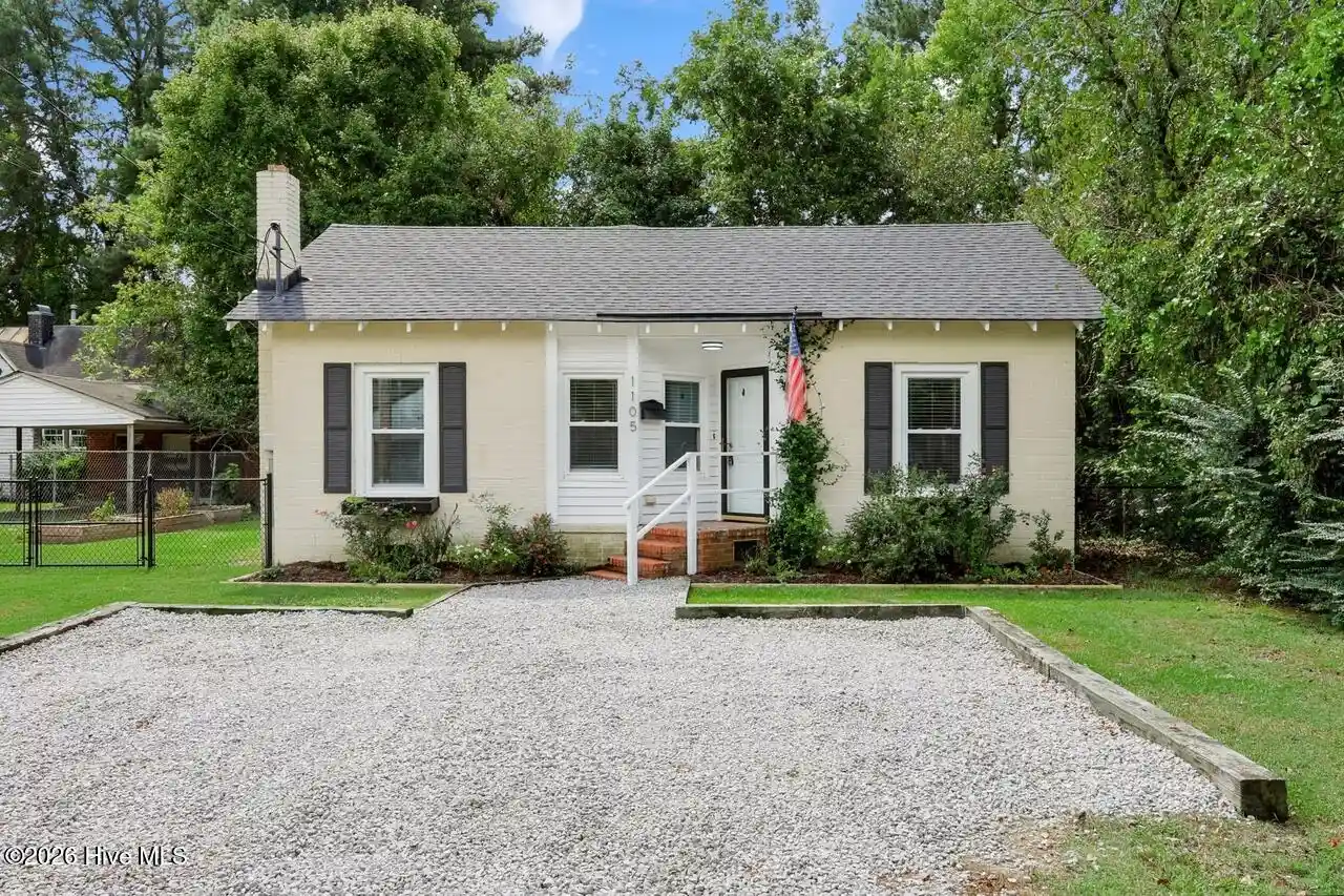 Photo 1 of Single family home for sale at 1105 Adams St N, Wilson, NC 27893 | MLS# 100605970 | Listing updated on 2026-10-06
