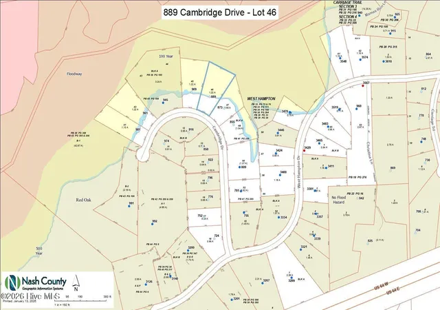 Photo 3 of Land for sale at 889 Cambridge Dr, Rocky Mount, NC 27804 | MLS# 100551986 | Listing updated on 2026-04-24