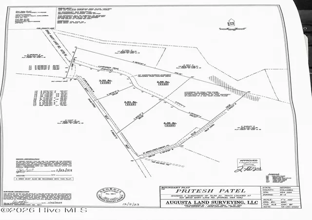 Photo 2 of Land for sale at 2120 Lavender Trl, Harlem, GA 30814 | MLS# 100592652 | Listing updated on 2026-08-18