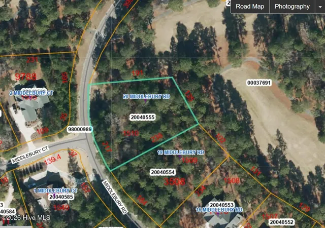 Photo 1 of Land for sale at 20 Middlebury Rd, Pinehurst, NC 28374 | MLS# 100565047 | Listing updated on 2026-08-07