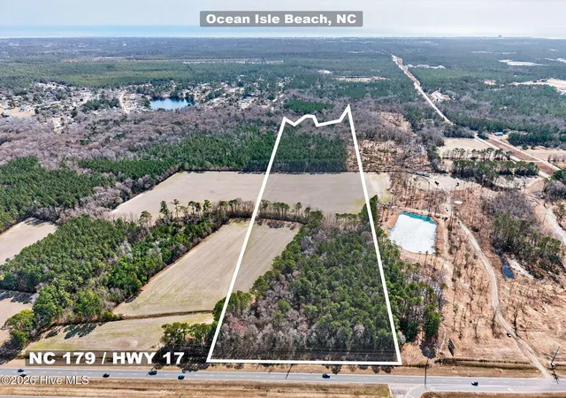 Photo 1 of Land for sale at Tr 1 Us Hwy 17 W, Ocean Isle Beach, NC 28469 | MLS# 100555603 | Listing updated on 2026-03-02