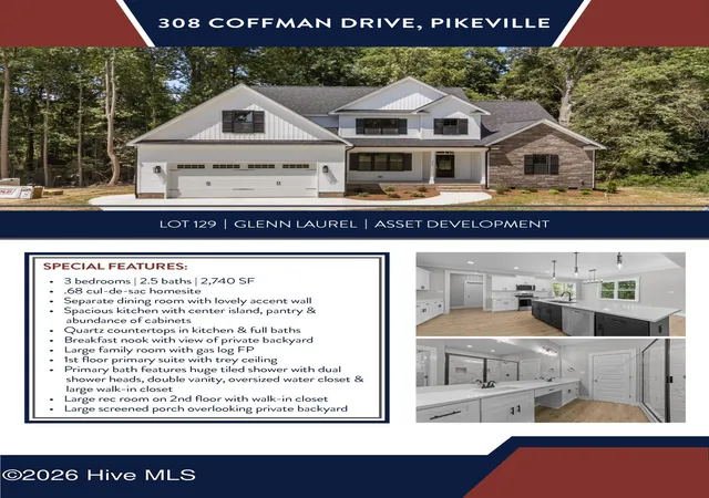 Photo 2 of Single family home for sale at 308 Coffman Dr #129, Pikeville, NC 27863 | MLS# 100511220 | Listing updated on 2026-08-18