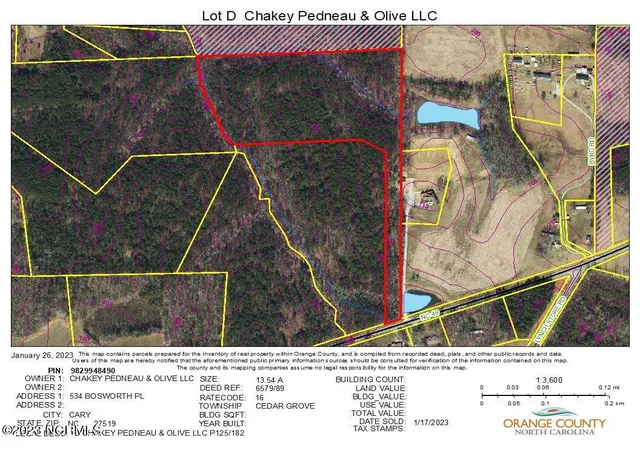 Photo 2 of Land for sale at 0 State Hwy 49, Mebane, NC 27302 | MLS# 100592370 | Listing updated on 2026-08-18