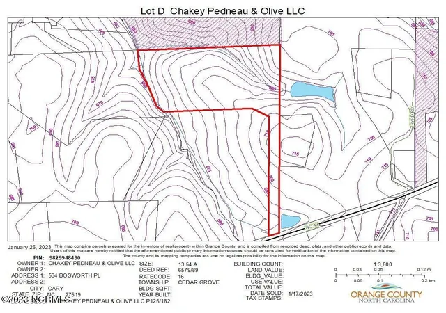 Photo 3 of Land for sale at 0 State Hwy 49, Mebane, NC 27302 | MLS# 100592370 | Listing updated on 2026-08-18