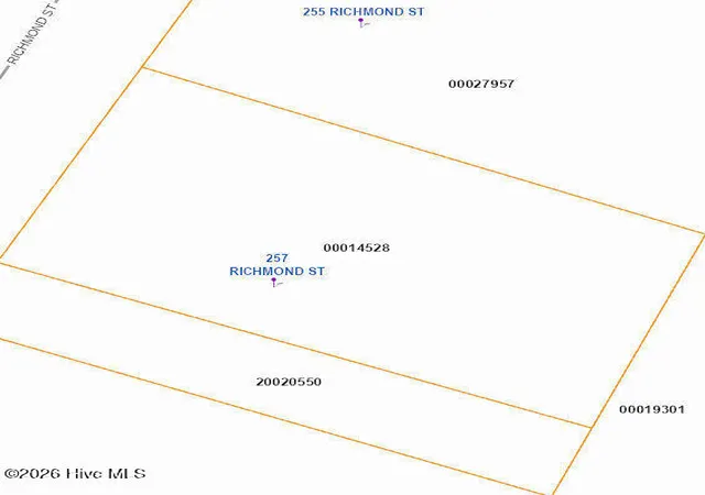 Photo 2 of Land for sale at 257 Richmond St, West End, NC 27376 | MLS# 100591558 | Listing updated on 2026-08-18