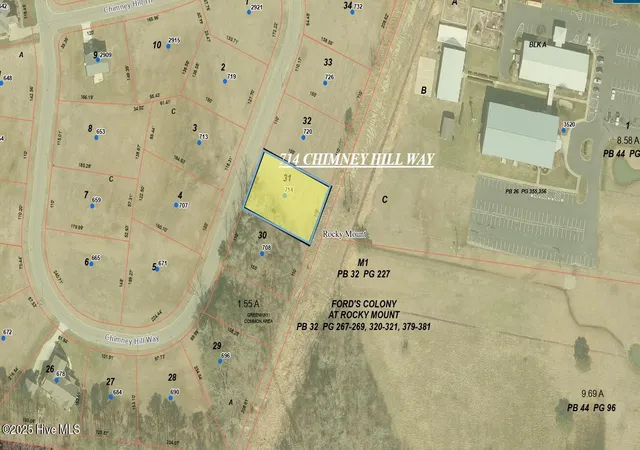 Photo 1 of Land for sale at 714 Chimney Hill Way, Rocky Mount, NC 27804 | MLS# 100490465 | Listing updated on 2026-03-02