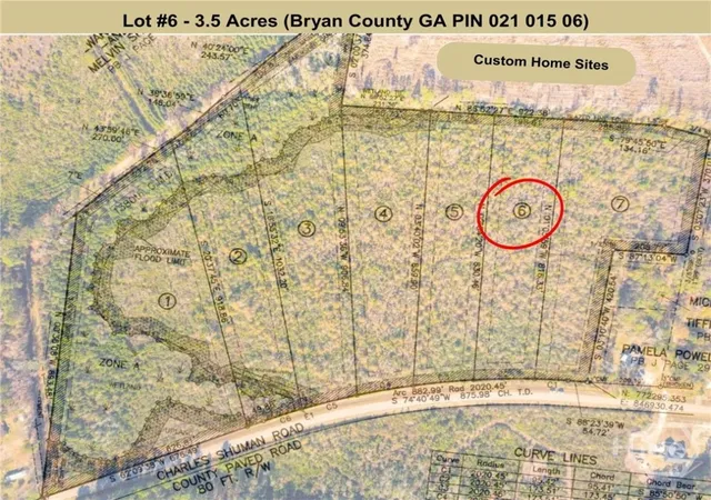 Homes for sale in Pembroke, GA | Lot 6 Charles Shuman Rd, Pembroke, GA 31321 | MLS# SA340263