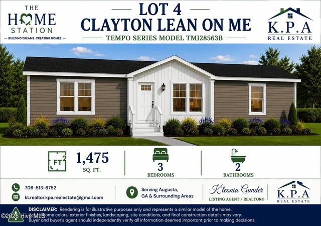 Photo 3 of Manufactured home for sale at 442 Mt Zion Rd, Trenton, SC 29847 | MLS# 100591220 | Listing updated on 2026-08-18