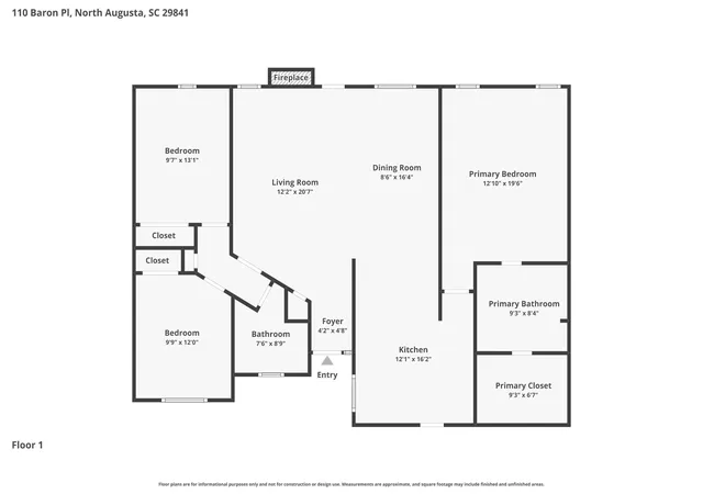 18th image of 110 Baron Pl, North Augusta, SC 29841 | MLS# 98254334