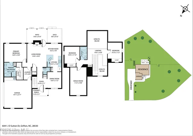 Photo 2 of Single family home for sale at 6041 J D Sutton Dr, Grifton, NC 28530 | MLS# 100596400 | Listing updated on 2026-08-29