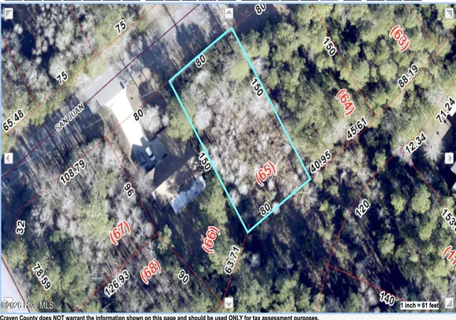 Photo 1 of Land for sale at 704 San Juan Rd, New Bern, NC 28562 | MLS# 100590415 | Listing updated on 2026-08-18