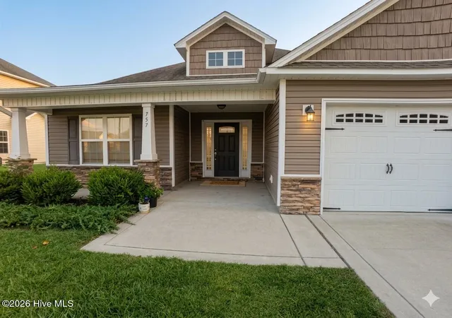 Photo 1 of Single family home for sale at 757 Radiant Dr, Jacksonville, NC 28546 | MLS# 100592735 | Listing updated on 2026-08-18