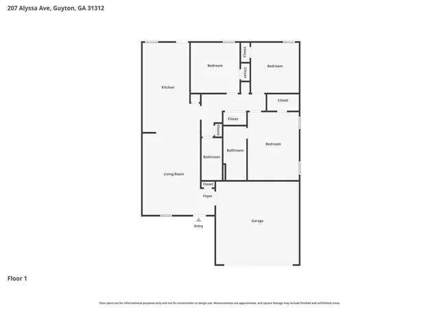 38th image of 207 Alyssa Ave, Guyton, GA 31312 | MLS# SA356778