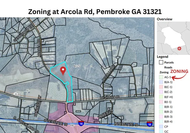 10th image of 000 Arcola Rd, Pembroke, GA 31321 | MLS# 98254731