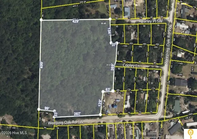 Photo 2 of Land for sale at 531 Weeping Oak Rd Sw, Supply, NC 28462 | MLS# 100569558 | Listing updated on 2026-08-07
