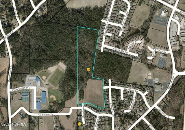 Photo 1 of Land for sale at 000 Sandberg Ln, Rocky Mount, NC 27803 | MLS# 100343301 | Listing updated on 2026-03-30