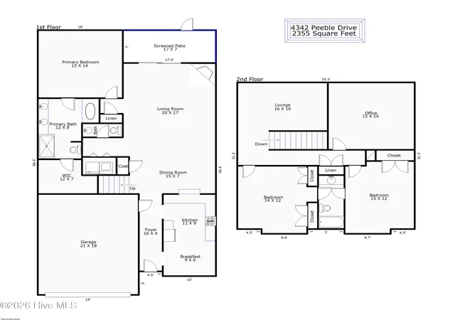 Photo 1 of Townhouse for sale at 4342 Peeble Dr, Wilmington, NC 28412 | MLS# 100572161 | Listing updated on 2026-09-23