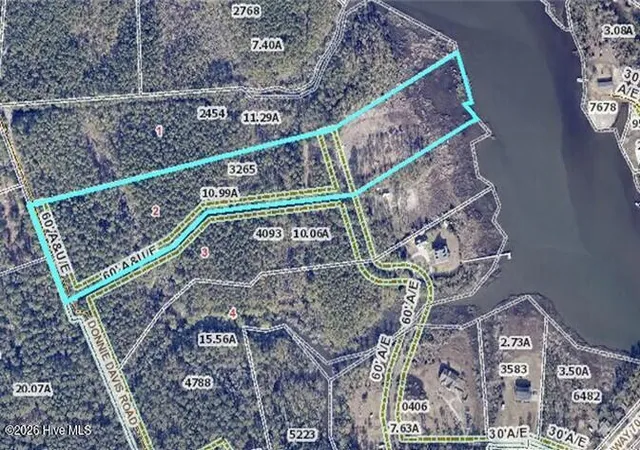 Photo 3 of Land for sale at 280 Donnie Davis Rd, Smyrna, NC 28579 | MLS# 100463388 | Listing updated on 2026-08-31