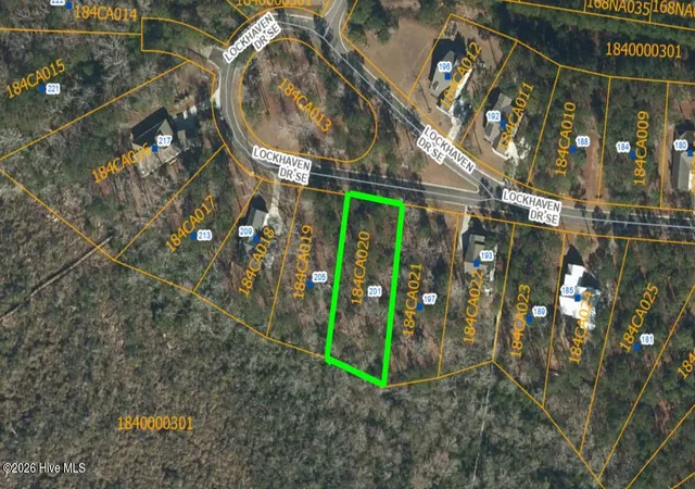 Photo 1 of Land for sale at 201 Lockhaven Dr Se, Bolivia, NC 28422 | MLS# 100576077 | Listing updated on 2026-05-28