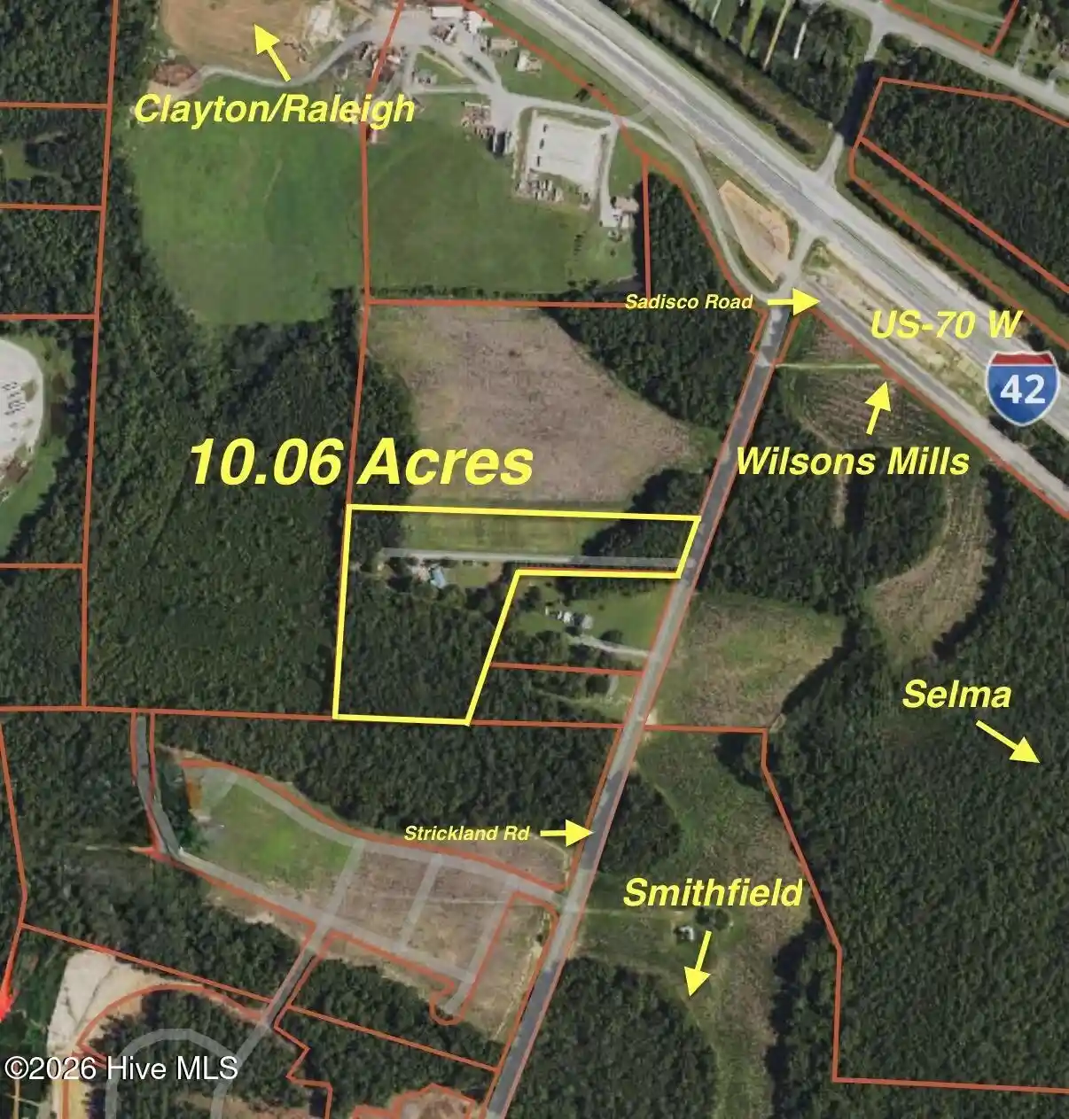Land for sale at 1595 Strickland Rd, Clayton, NC 27520 | MLS# 100606175
