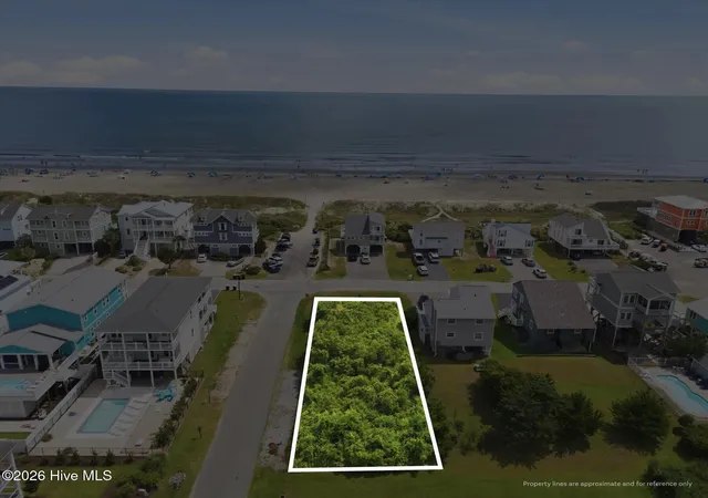 Photo 1 of Land for sale at 6908 E Beach Dr, Oak Island, NC 28465 | MLS# 100585272 | Listing updated on 2026-08-18