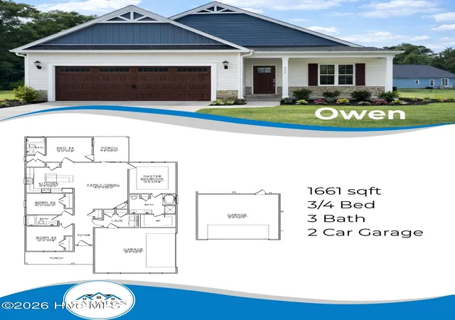 Photo 2 of Single family home for sale at 425 W 2nd Street, Princeton, NC 27569 | MLS# 100595704 | Listing updated on 2026-09-11