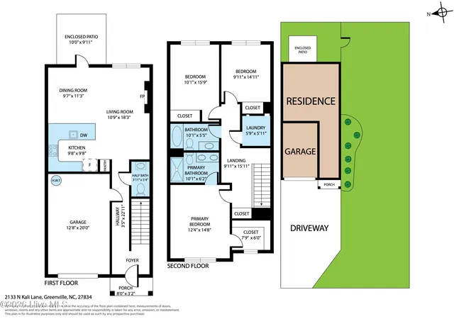 2nd image of 2216 S Kali Ln #A, Greenville, NC 27834 | MLS# 100549163
