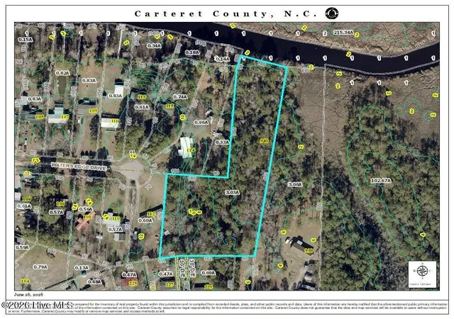 Photo 3 of Land for sale at 940 Lightwood Dr, Newport, NC 28570 | MLS# 100586503 | Listing updated on 2026-09-16