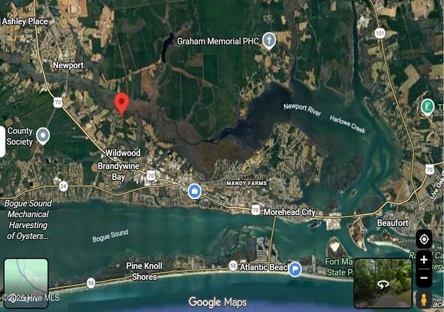 Photo 2 of Land for sale at 940 Lightwood Dr, Newport, NC 28570 | MLS# 100586503 | Listing updated on 2026-09-16