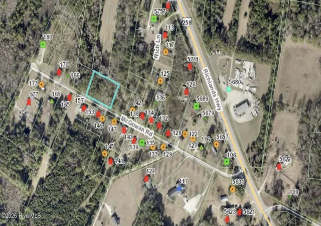 Photo 1 of Land for sale at 0 Mcgowan Rd, Jacksonville, NC 28540 | MLS# 100590759 | Listing updated on 2026-07-28