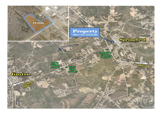 Photo 1 of Land for sale at 0 W Madison St, Springfield, GA 31329 | MLS# SA339929 | Listing updated on 2026-08-17