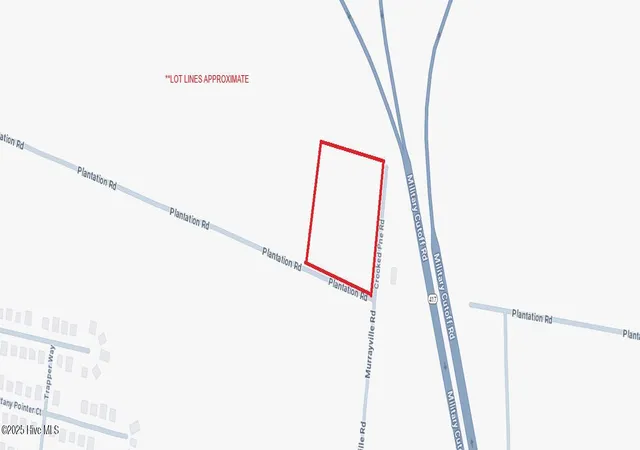 Photo 3 of Land for sale at 1721 Plantation Rd, Wilmington, NC 28411 | MLS# 100585088 | Listing updated on 2026-06-29