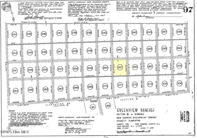 Photo 3 of Land for sale at 261 Greenview Ranches, Wilmington, NC 28411 | MLS# 100479691 | Listing updated on 2026-08-17